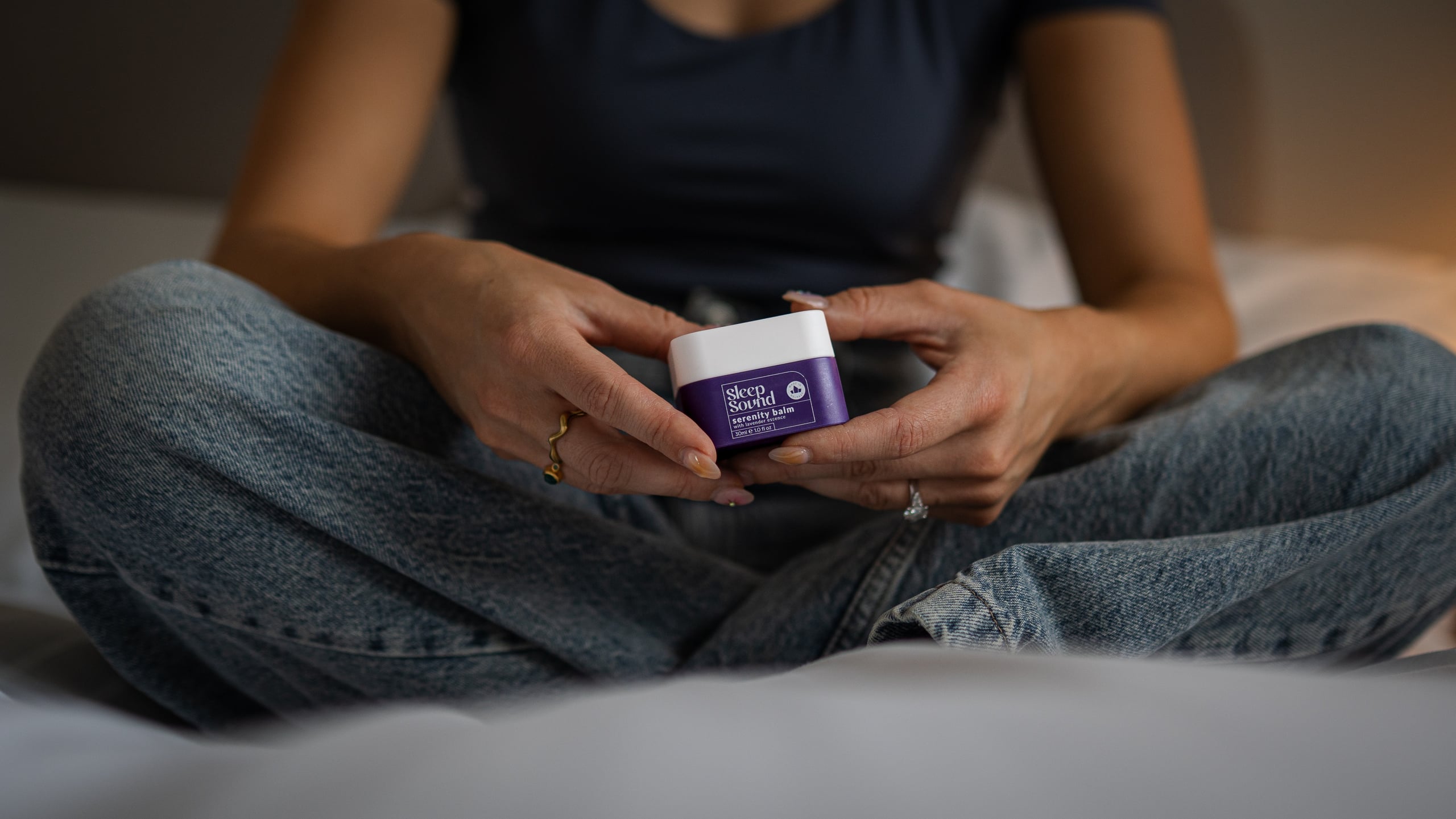 SleepSound Serenity Balm – Lavender Essence (30ml)