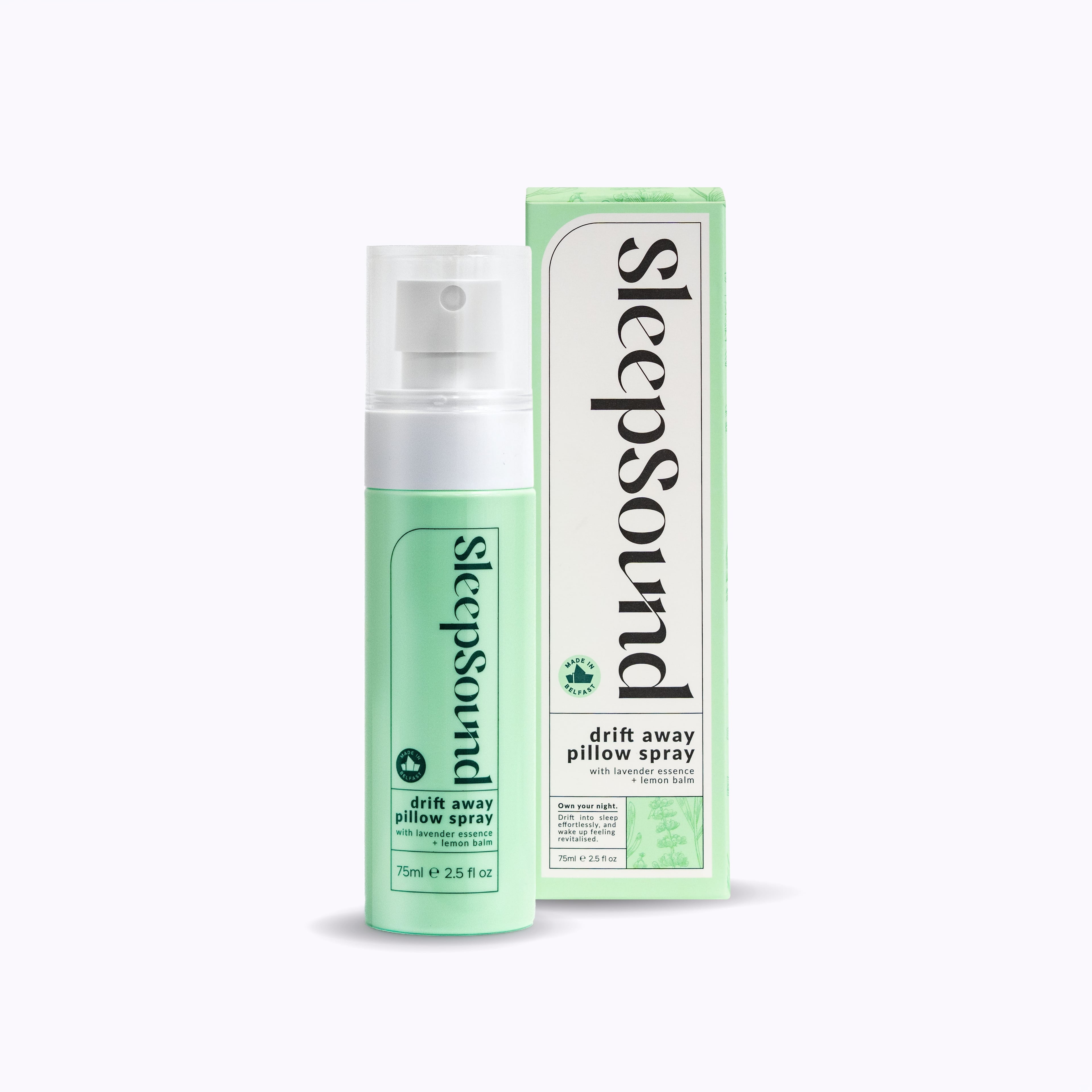 SleepSound Pillow Mist – Lavender & Lemon Balm (75ml)