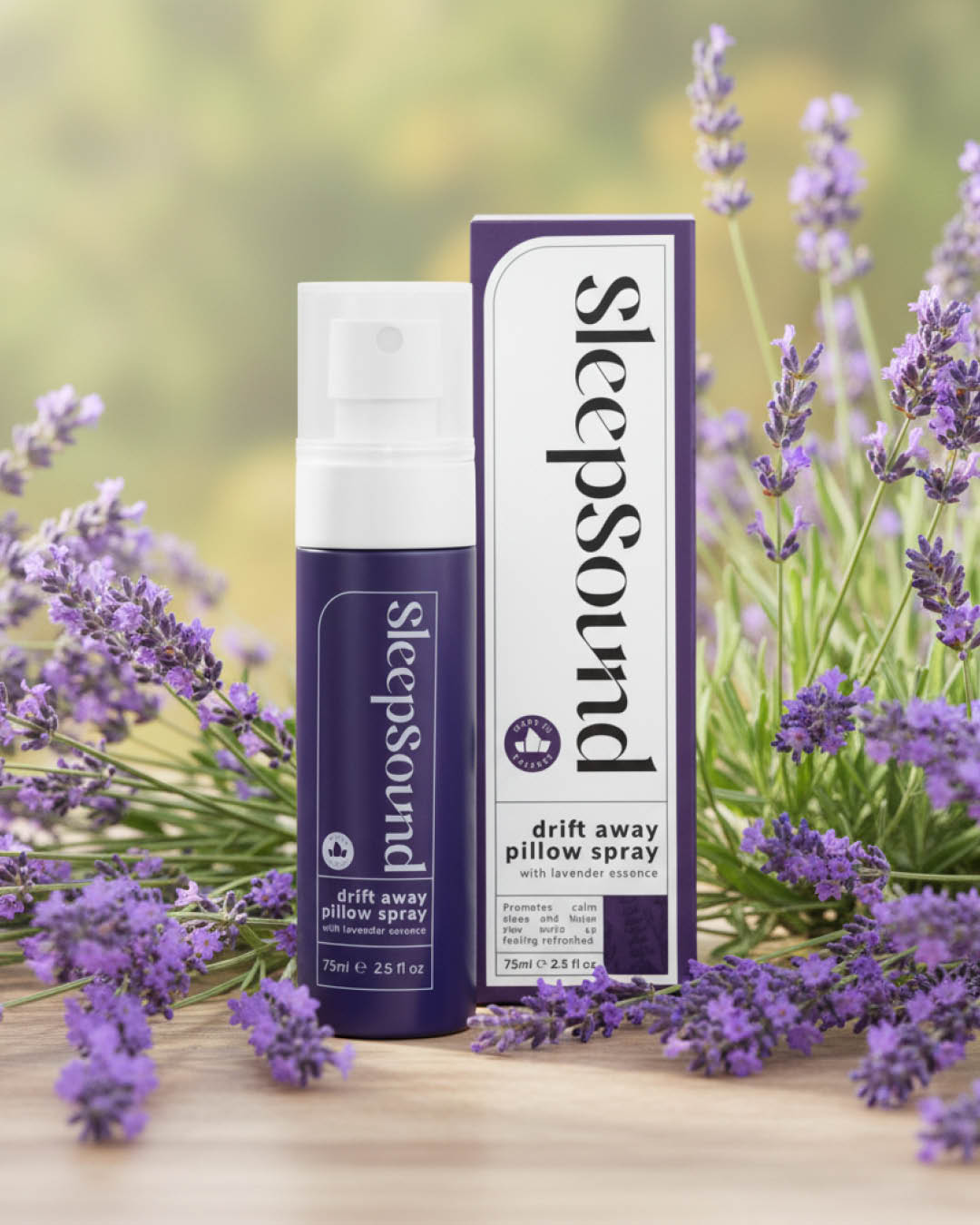 SleepSound Pillow Mist – Lavender Essence (75ml Spray)